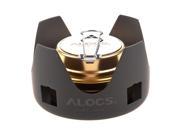 THZY ALOCS Portable Mini Ultra light Spirit Burner Alcohol Stove Outdoor Backpacking Hiking Camping Furnace with Stand