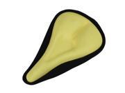 THZY BIKE BICYCLE EXTRA COMFORT SOFT GEL SEAT SADDLE CUSHION COVER Yellow
