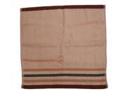 THZY Brown Towels Small Bamboo Fiber Towel Square Handkerchief 34x34cm 70g