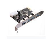 THZY USB 3.0 PCI Express Card adapter connector PCI E Card 4 Ports PC Computer