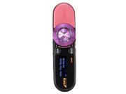 SODIAL 8GB USB Disk Pen Drive USB LCD MP3 Player Recorder FM Radio Micro SD TF Pink