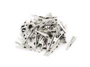 THZY Metal insulated Test Lead Alligator Clips Crocodile Clamps 50pcs
