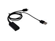 THZY Black Slimport MyDP Micro USB to HDMI HDTV 1080p 3D Adapter With USB Wall AC Charger for Google 2013 New Nexus 7 Google LG Nexus 4 Google LG Optimus G Pr