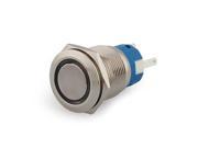 THZY 5A 12V Push Button Switch 19 mm Nickel plated Brass Bell Push Switch
