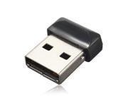 THZY Mini drive USB 2.0 Flash Capacity 8GB 8G 8 GB Flash Memory Drive Keyring black protable