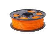 THZY PLA 3D Printing supplies 1kg 2.2lb 1.75mm para Mendel Orange