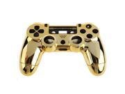 THZY Front Back Housing Cover for PS4 Controller Gold Plating Gold