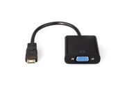 SODIAL Mini HDMI Switch VGA Cable without Audio Interface