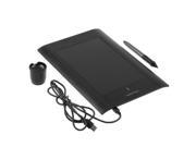 THZY Huion 10 Art Graphics Drawing Tablet Digital Pen for PC Laptop Black