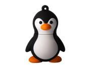 THZY 32GB Novelty Cute Baby Penguin USB 2.0 Flash Drive Data Memory Stick Device Black and White