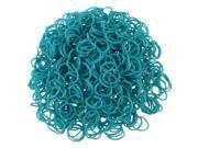 THZY Loom Bands Turquoise 600 Count With Clips