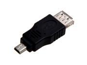 THZY USB A Female to Mini USB B 5 Pin Male Adapter