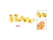 THZY 5 pcs F Type Twist On Coaxial Cable RF Connector Plug Male