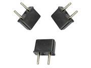 THZY American to European Outlet Plug Adapter Set of 3