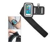 THZY Sports Gym Jogging Black ArmBand Case for Apple iPod Nano 7 7th Generation
