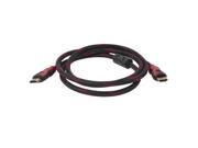 THZY Black Red 1.5 Meter 19 Pin Male To Male HDMI PC HDTV Extension Cable