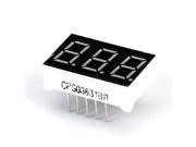 THZY 0.36inch 3 Digit Red LED Display Common Anode