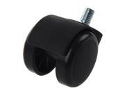 THZY Replacement 2 Twin Wheel Rotate Caster Roller for Office Chair