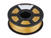 SODIAL New 3D Printer Printing Filament ABS 1.75mm 1KG for Print RepRap Color Golden