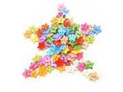 SODIAL 100 Pcs lot Plastic Buttons Sewing DIY Craft decals for Children