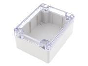 THZY Waterproof Clear Cover Plastic Electronic Project Box 115x90x55mm