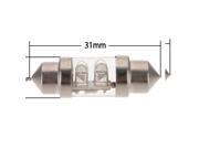 THZY 2X White 4 LED SMD Dome Festoon Interior Car Bulb c5w Light Lamp 31mm 12V UK New THZY 2X White 4 LED SMD Dome Festoon Interior Car Bulb c5w Light Lamp 31mm 12V UK New