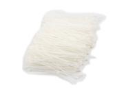 THZY 1000 Pcs White Plastic Cable Zip Tie Fasten Wrap 95mm x 2mm