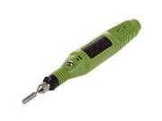 SODIAL Green Electric Manicure pedicure machine Nail Art File Drill Pen 6 Bits