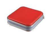 THZY Colourful 40 PCS DVD CD Disc Carry Holder Storage Case COLOR randomly sent