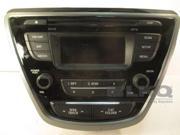2016 Hyundai Elantra CD MP3 XM Player Radio OEM