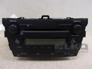 09 2009 Toyota Corolla CD Player Radio Receiver A51844 OEM 86120 02750