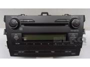 11 12 Toyota Corolla CD Player Radio Receiver 518AU OEM 86120 12E90