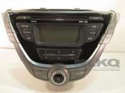 2011 Hyundai Elantra CD MP3 XM Player Radio 96170 3X150 OEM