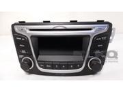 2014 Hyundai Accent CD MP3 XM Player Radio Receiver 36170 1R1104X OEM