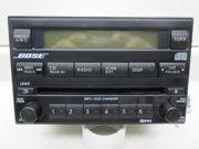06 07 Nissan Pathfinder 6 Disc CD Player Radio Bose OEM