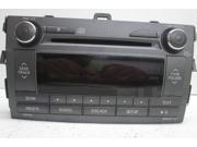 11 12 Toyota Corolla MP3 Single Disc CD Radio Receiver OEM LKQ