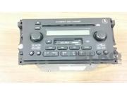 01 02 03 Acura CL AM FM Radio Six 6 Disc CD Player With Cassette OEM