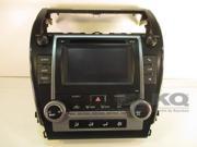 2012 Toyota Camry CD Player Radio W Dash Display Screen 57012 OEM