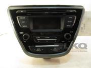 2016 Hyundai Elantra CD XM MP3 Player Radio 96170 3X156 OENM