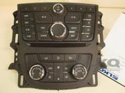2014 Buick Verano Radio Control Panel A2C38137601 OEM