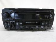 2002 Chrysler Sebring Radio Receiver CD Cassette Player P56038555AL OEM LKQ