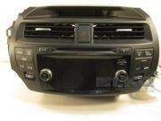2013 Honda Crosstour CD Player Radio w Dash Display Screen 2PAC OEM