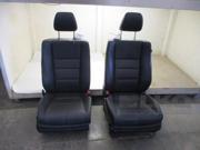 Honda Crosstour Pair 2 Black Leather Electric Front Seats w Air Bags OEM LKQ