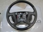 2014 Buick Enclave OEM Gray Leather Wood Grain Steering Wheel LKQ