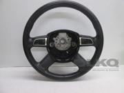 10 2010 Audi A4 Black Leather Driver Steering Wheel w Media Controls OEM LKQ
