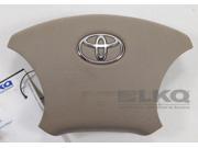 04 05 06 07 08 09 10 Toyota Sienna Tan Driver Wheel Airbag Air Bag OEM LKQ