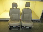 2008 Ford Edge Pair Leather Electric Front Seats w Airbags Air Bags OEM LKQ