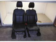 Ford Escape Pair 2 Black Leather Front Seats w Air Bags Airbags OEM LKQ