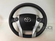 2015 Toyota Prius Steering Wheel w Airbag Air Bag OEM LKQ