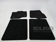 2015 Ford F150 Set of 4 Black Cloth Floor Mats OEM LKQ